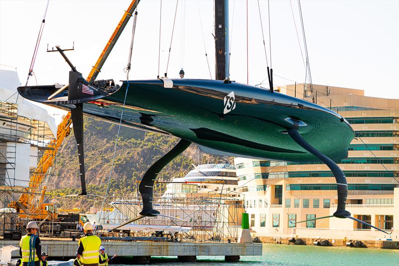 American Magic - AC75 - Day 45 - Barcelona - November 6, 2023 photo copyright Ugo Fonolla / America's Cup taken at Real Club Nautico de Barcelona and featuring the AC75 class