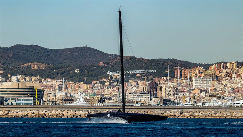 American Magic - AC75 - Barcelona - November 8, 2023 photo copyright Paul Todd/America's Cup taken at Royal New Zealand Yacht Squadron and featuring the AC75 class