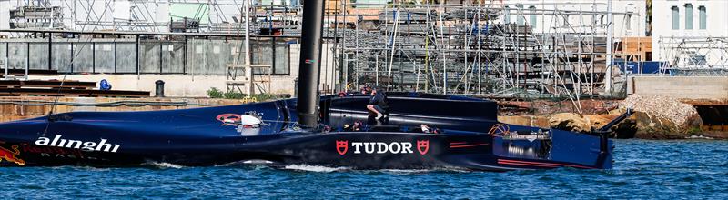 Alinghi Red Bull Racing - AC75 - Day 1 - April 16, 2024 - Barcelona - photo © Ugo Fonolla / America's Cup