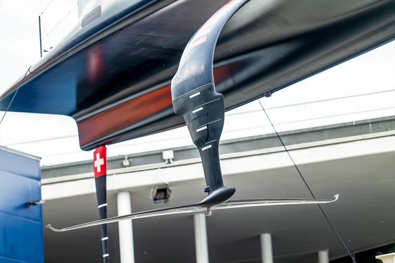 Starboard Wingfoil - Alinghi Red Bull Racing - AC75 - Day 17 - May 15, 2024 - Barcelona - photo © Paul Todd/America's Cup