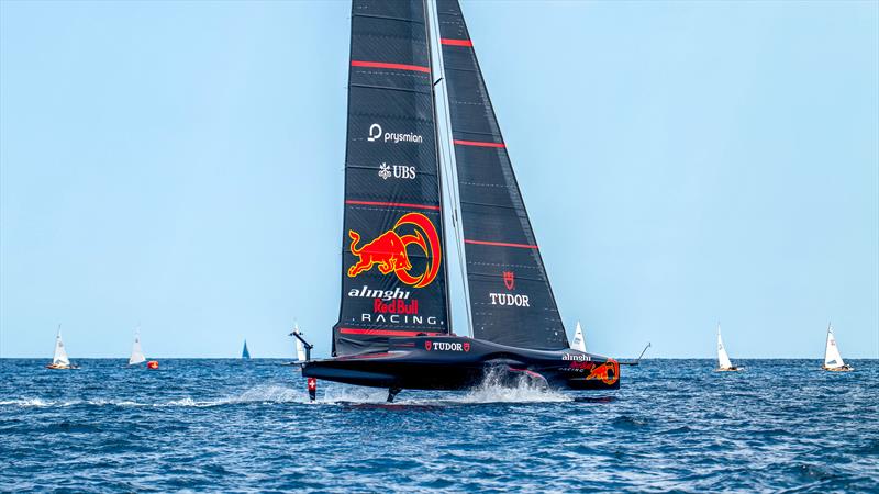 Alinghi Red Bull Racing - AC75 - Day 20 - May 23, 2024 - Barcelona photo copyright Paul Todd / America's Cup taken at Société Nautique de Genève and featuring the AC75 class