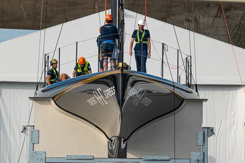 Orient Express - AC75 - Day 0 - May 25, 2024 - Barcelona - photo © Ivo Rovira / America's Cup