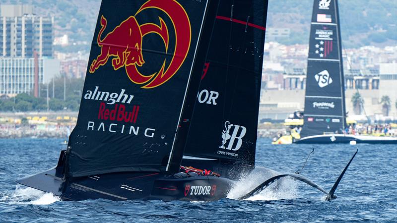 Alinghi Red Bull Racing - Race 9 - Day 3 - Round Robin 1 - Louis Vuitton Cup - August 31, 2024 - Barcelona - photo © Ian Roman / America's Cup