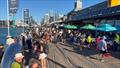 Auckland's Jellicoe Harbour cafes and downtown area boomed during the two days of SailGP in January 2025