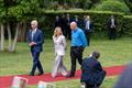 A walk in the Park? Italian Prime Minister Andrea Abodi, Minister for Sport & Youth, Giorgia Meloni, Italian Prime Minister and Grant Dalton, CEO Emirates Team New Zealand  - May 26, 2025