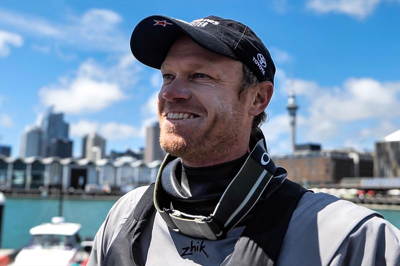 Nathan Outteridge - Emirates Team NZ  photo copyright AC37 Joint Recon taken at Royal New Zealand Yacht Squadron and featuring the ACC class