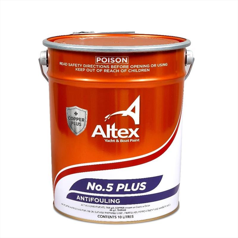 No.5 PLUS | Antifouling Available only in Australia.  Highest biocide loading for ultimate protection. Built and engineered on our proven performer No.5 Antifouling  - photo © Wayne Tait Photography 2020