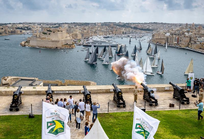 Royal Malta Yacht Club is the host for the Rolex Middle Sea Race, which celebrated its 50th anniversary in 2018 - photo © Rolex / Kurt Arrigo 