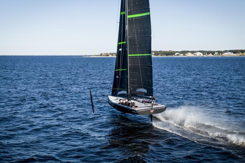 AM38 - American Magic - First day of sailing in Pensacola, Florida. - photo © Amory Ross