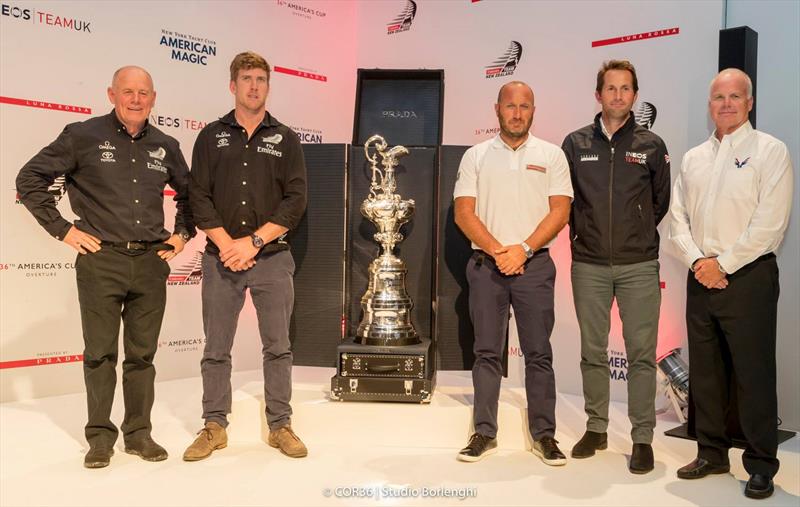 The Three Super Teams Challenging for the 2021 America's Cup are expected to form one of the most formidable Challenger group in history - America's Cup  photo copyright Luna Rossa / Carlo Borlenghi taken at Royal Yacht Squadron and featuring the ACC class