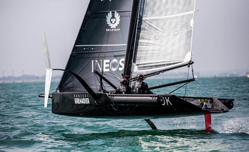 INEOS Team UK photo copyright Harry KH / INEOS TEAM UK taken at Royal Yacht Squadron and featuring the ACC class