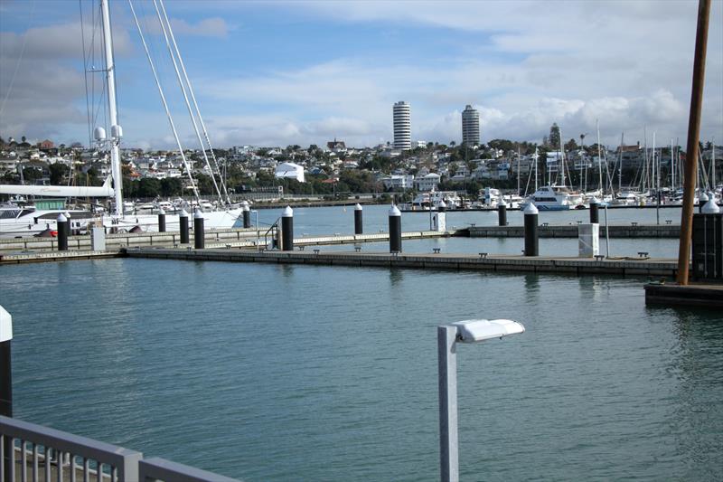 New superyacht berths - America's Cup Base development - Auckland - Wynyard Edge Alliance - July 25, 2019 - photo © Richard Gladwell, Sail World NZ