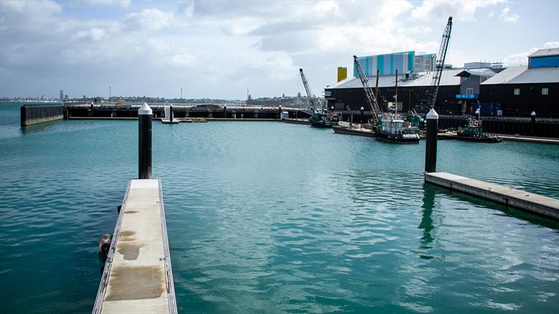 Luna Rossa AC75 and chase boat berthing area is near complete- America's Cup Construction - January 7, 2019 - photo © Richard Gladwell / Sail-World.com