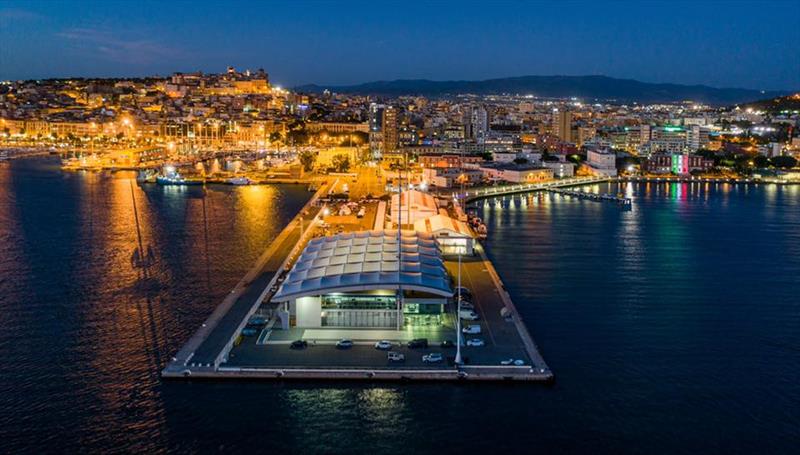 Picturesque Cagliari - unfortunately the first America's Cup World Series regatta was cancelled due to a force majuere situation photo copyright Carlo Borlenghi / Luna Rossa taken at Circolo della Vela Sicilia and featuring the ACC class