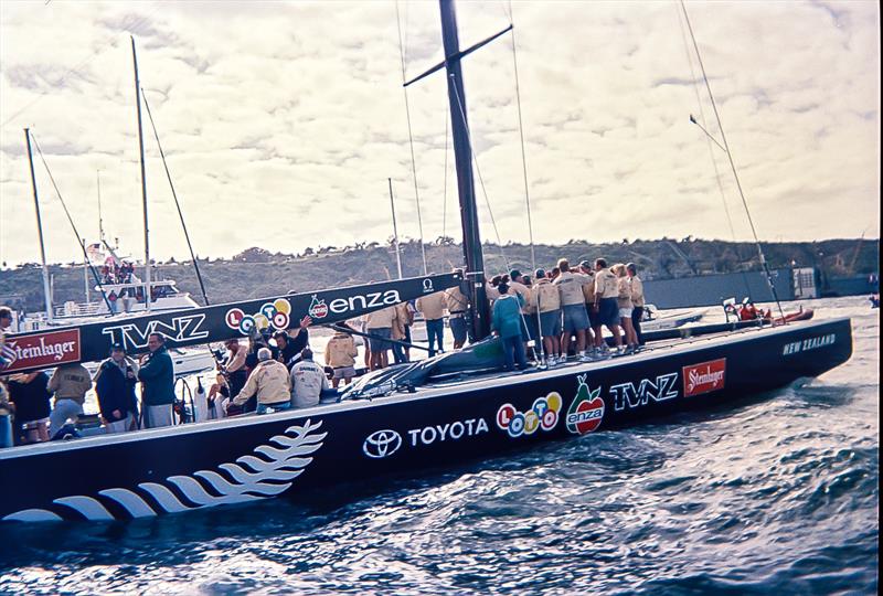 - 1995 America's Cup, San Diego, May 13, 1995 - photo © Montgomery Family Archive