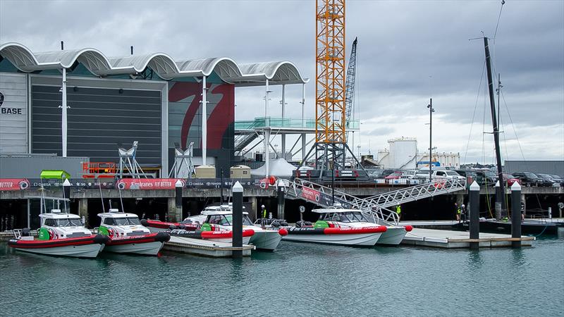 Emirates Team NZ - America's Cup Bases - Auckland - June 16, 2020 photo copyright Richard Gladwell / Sail-World.com taken at Royal New Zealand Yacht Squadron and featuring the ACC class