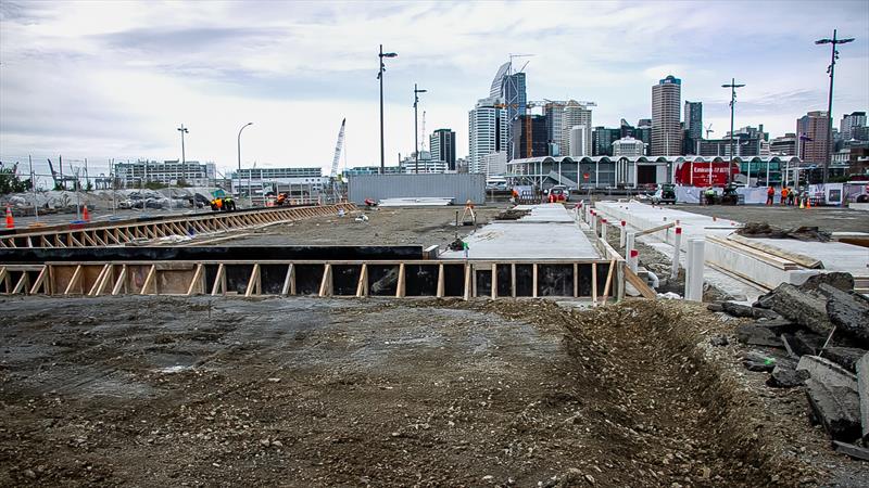 American Magic's pad - America's Cup Bases - Auckland - June 16, 2020 - photo © Richard Gladwell / Sail-World.com