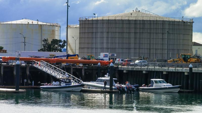 American Magic' chase boats - America's Cup Bases - July 21, 2020 - photo © Richard Gladwell / Sail-World.com