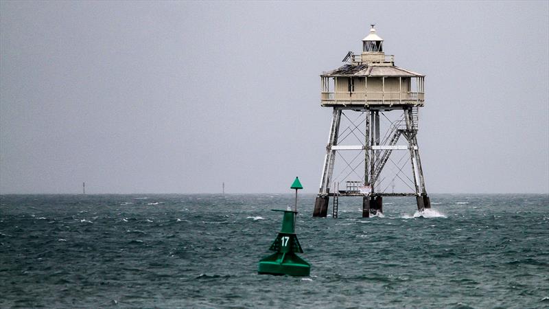 Bean Rock - Waitemata Harbour - September 18, 2020 - 36th America's Cup - photo © Richard Gladwell - Sail-World.com / nz