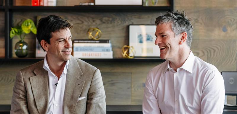 Toto Wolff (Part-Owner and Principal - Mercedes F1), James Allison (CTO - Mercedes and INEOS Britannia) - photo © Graham Ella