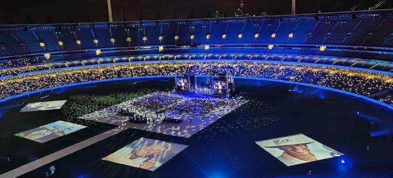 Shane Warne Memorial - Melbourne Cricket Ground - March 30, 2022 - photo © Richard Gladwell - Sail-World.com/nz