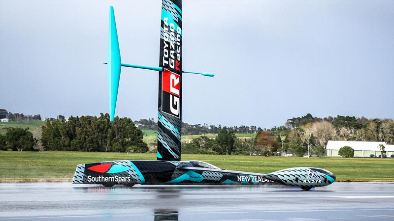 Project Speed - Emirates Team New Zealand - Test run - Whenupai -May 20, - photo © Richard Gladwell - Sail-World.com/nz