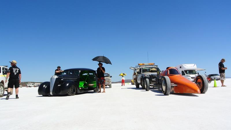Lake Gairdner, South Australia- venue for ETNZ's wind powered land speed record attempt - May 2022 photo copyright Dry Lake Race Australia taken at Royal New Zealand Yacht Squadron and featuring the ACC class