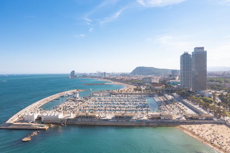 Port Olimpic - built for the 1992 Olympic Regatta and venue for the America's Cup Womens and Youth Regatta - Barcelona - October 2024 - photo © America's Cup Events