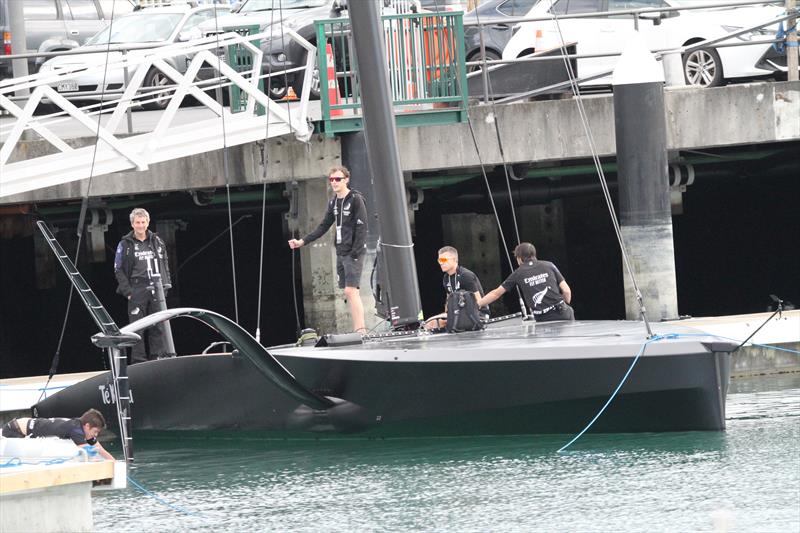 Te Kahu - Emirates Team New Zealand - Surrogate yacht - May 2, 2020 - Auckland photo copyright Richard Gladwell - Sail-World.com/nz taken at Royal New Zealand Yacht Squadron and featuring the ACC class