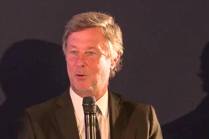 Sebastien Bazin, Chairman and CEO of Accor Group - Orient Express Team announcement - Paris - February 2, 2023  photo copyright Accor Group Media taken at Société Nautique de Saint-Tropez and featuring the ACC class