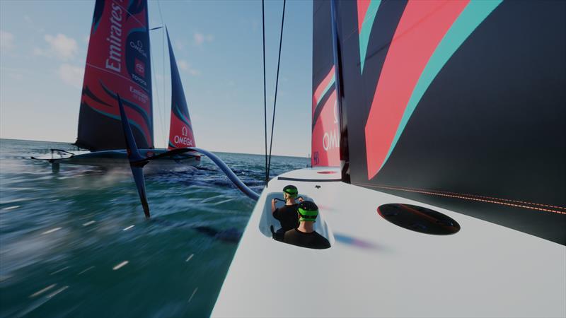 Screen-shots of the new e-Sailing game to be released by Emirates Team New Zealand  photo copyright Emirates Team New Zealand taken at Royal New Zealand Yacht Squadron and featuring the ACC class