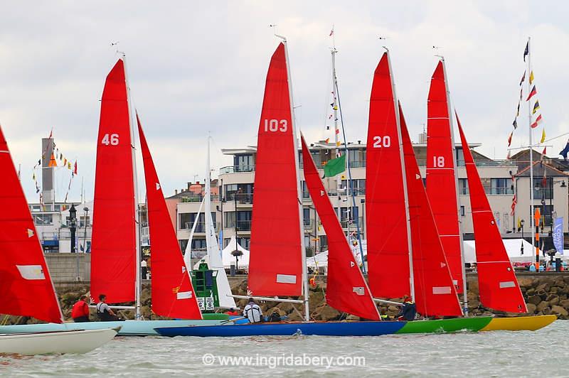 Day 7 of Cowes Week 2023 photo copyright Ingrid Abery / www.ingridabery.com taken at Cowes Combined Clubs and featuring the Bembridge Redwing class