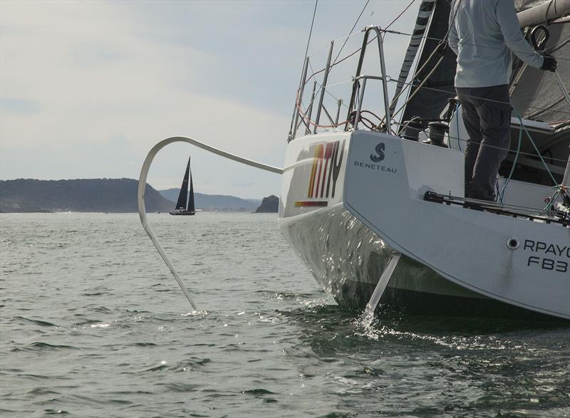 Yes indeed. it is most certainly my old friend - Beneteau's Figaro 3 - photo © John Curnow