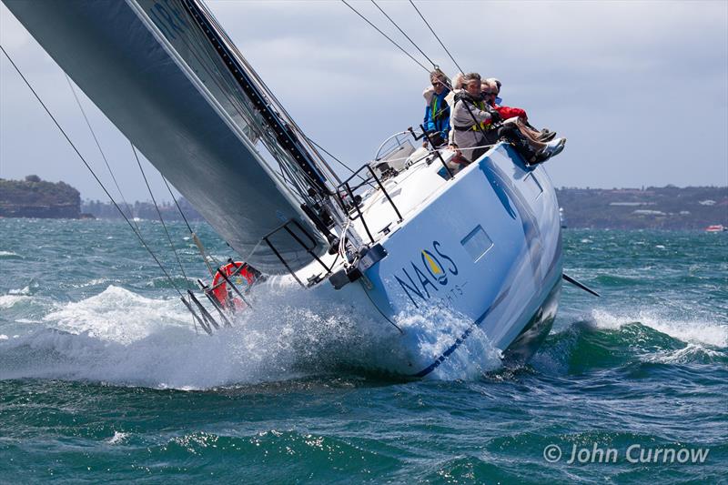 Angle of heel a key element of the mix in determining the polars for the First 44 photo copyright John Curnow taken at Cruising Yacht Club of Australia and featuring the Beneteau class