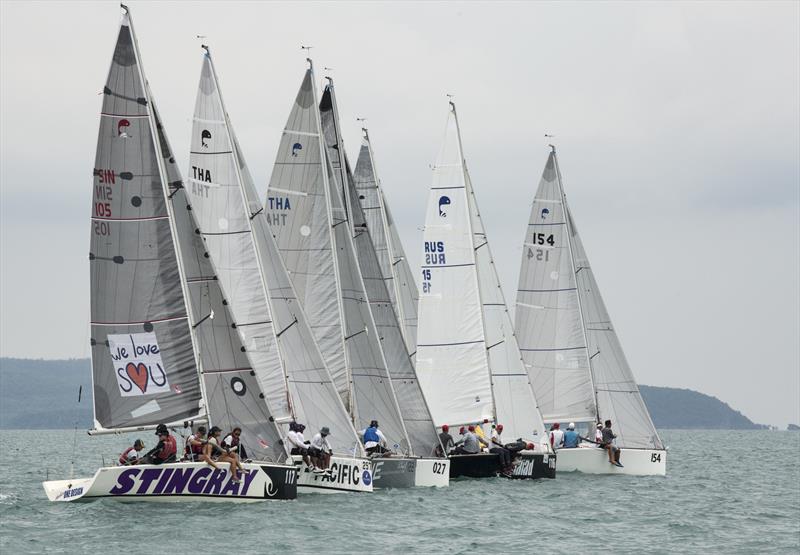 The highly competitive one-design Platu Class will go down to the wire at the 2017 Top of the Gulf Regatta - photo © Guy Nowell