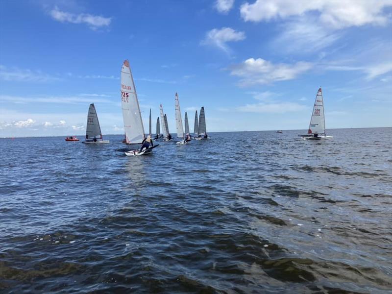 Blaze Eastern Championship at the Isle Of Sheppey photo copyright IOSSC taken at Isle of Sheppey Sailing Club and featuring the Blaze class