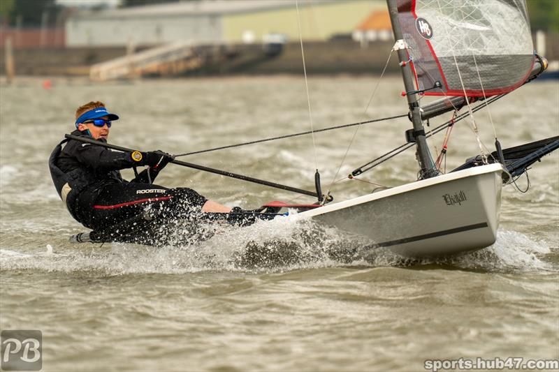 Charlie Matthews photo copyright Petru Balau Photography taken at Pevensey Bay Sailing Club and featuring the Blaze class