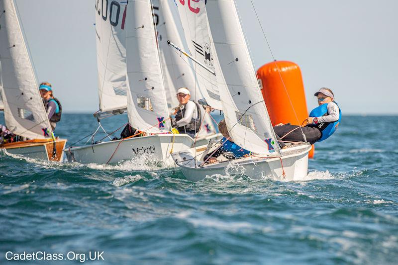 Cadet Europeans at Torbay - photo © Tim Hampton / www.cadetclass.org.uk