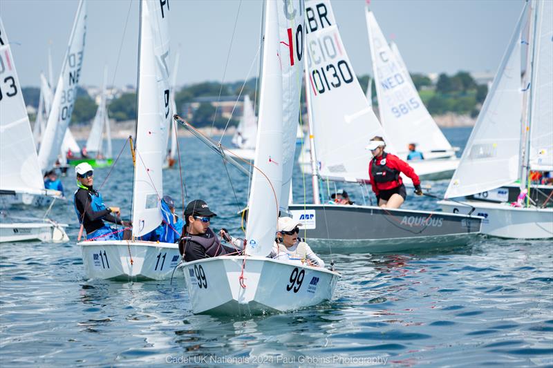 ABP Cadet UK Nationals in Plymouth - day 4 photo copyright Paul Gibbins Photography taken at Plymouth Youth Sailing and featuring the Cadet class