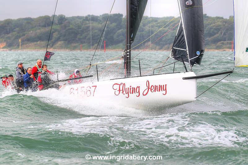 Flying Jenny - Cowes Week day 2 photo copyright Ingrid Abery / www.ingridabery.com taken at Cowes Combined Clubs and featuring the Cape 31 class