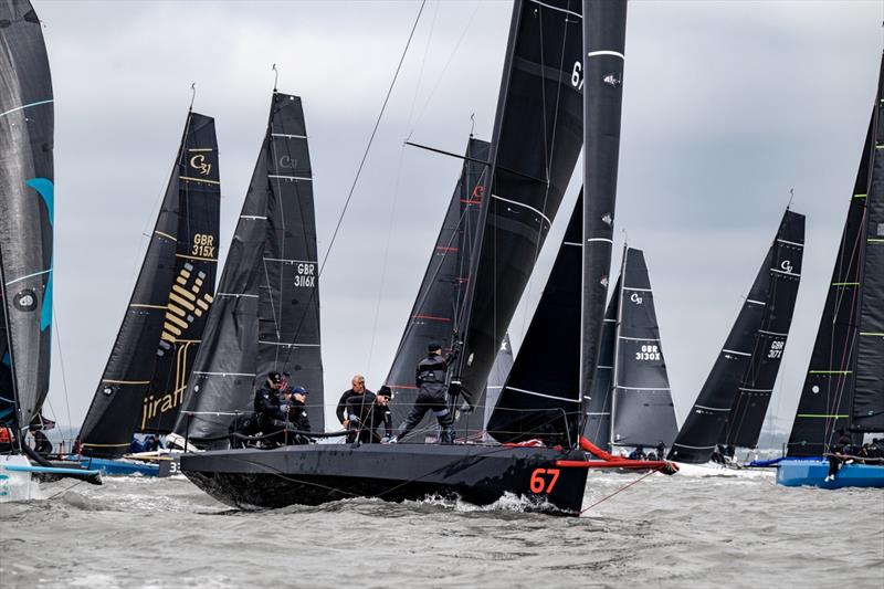UK Cape 31 Class Race Circuit photo copyright Jason Ludlow taken at Royal Southern Yacht Club and featuring the Cape 31 class
