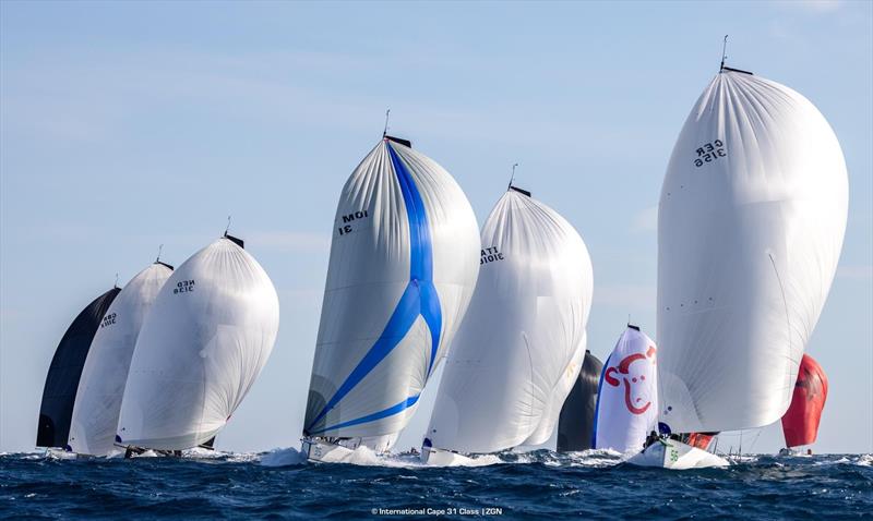Cape 31 Europeans in Sanremo Day 1 - photo © International Cape 31 Class / ZGN