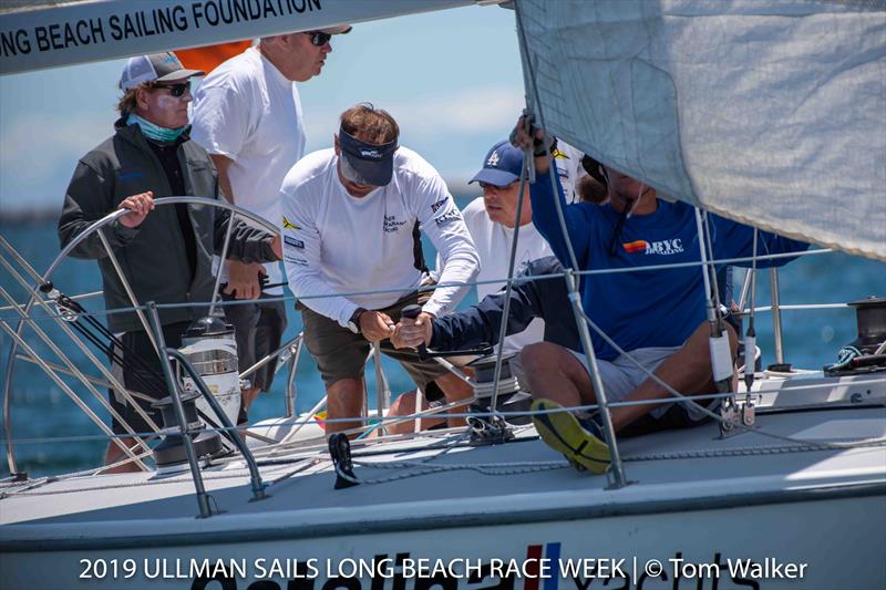 Ullman Sails Long Beach Race Week day 1 photo copyright Tom Walker taken at Long Beach Yacht Club and featuring the Catalina 37 class