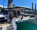 Mackay boat show visitors getting a tour on Greatcircle Outremer 55