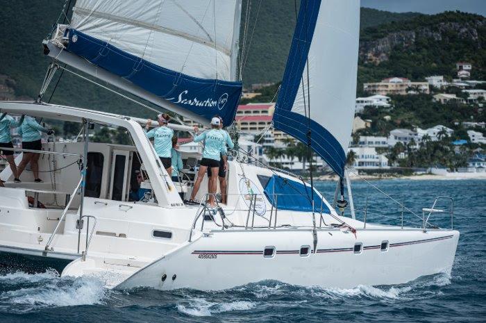 2020 Caribbean Multihull Challenge photo copyright Laurens Morel taken at Sint Maarten Yacht Club and featuring the Catamaran class