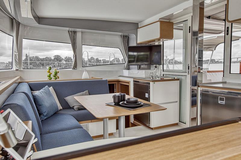 The famed Nauta Design have created the interior spaces for Excess - Main Saloon Excess 12 photo copyright Christophe Launay taken at  and featuring the Catamaran class