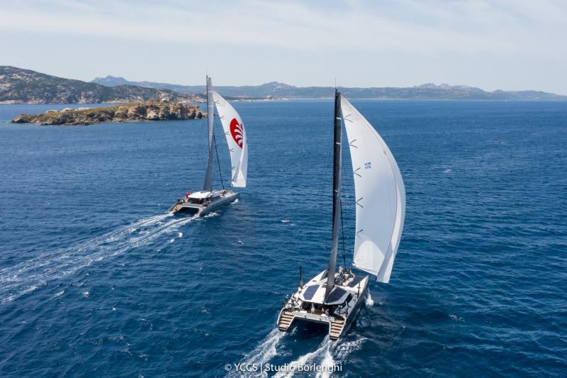 The multihull category returns in 2022 to the Giorgio Armani Superyacht Regatta photo copyright YCCS / Studio Borlenghi taken at Yacht Club Costa Smeralda and featuring the Catamaran class