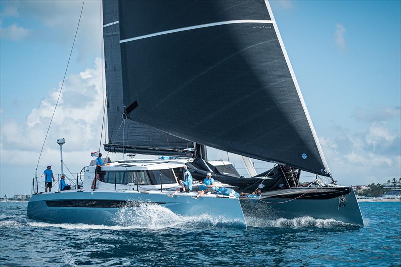 Lee Overlay & Partners on day 1 of the Caribbean Multihull Challenge