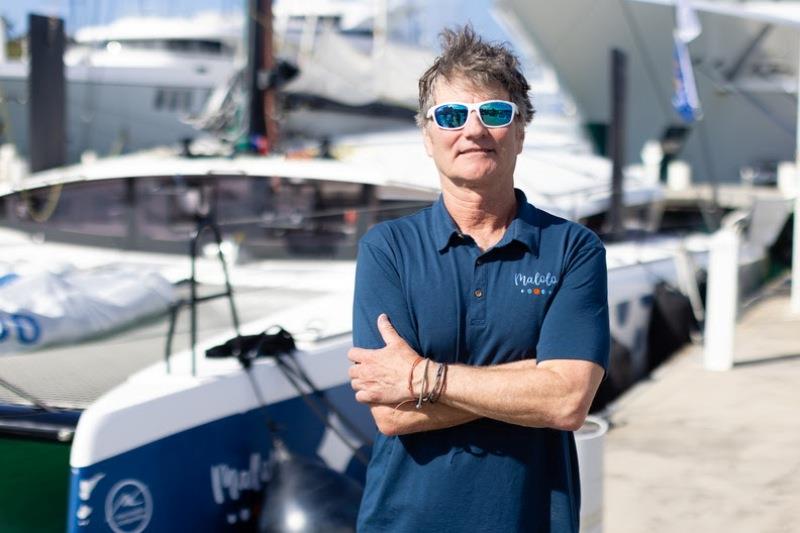 Thomas Kassberg - winner of Multihull Class with his ORC 50 Malolo
