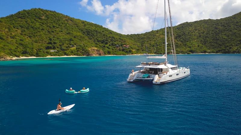 Charter yacht vacations in the Virgin Islands